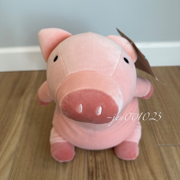 Pig Weighted Plush Throw Pillow - Pillowfort - Picture 3 of 12